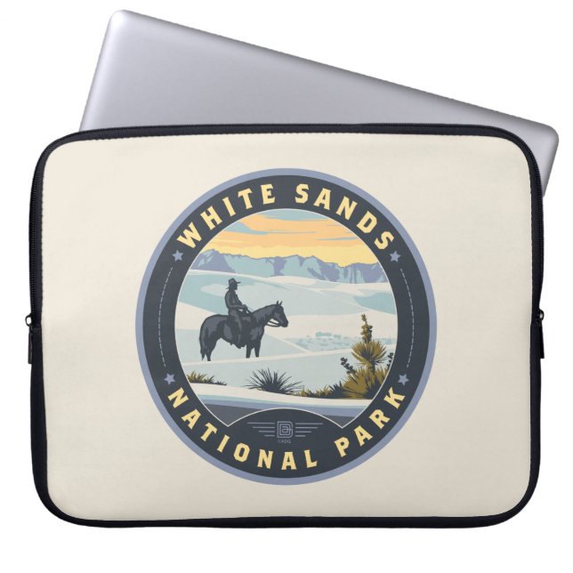 White Sands National Park Laptop Sleeve (Front)