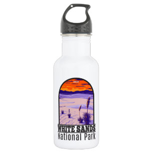 White Sands National Park New Mexico Vintage  532 Ml Water Bottle