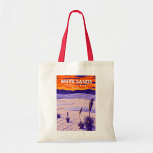 White Sands National Park New Mexico Vintage Tote Bag