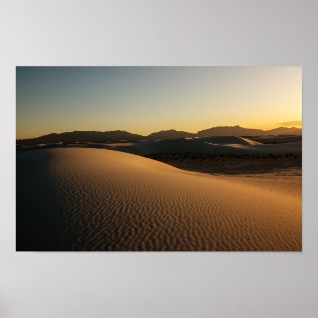 White Sands National Park Poster (Front)