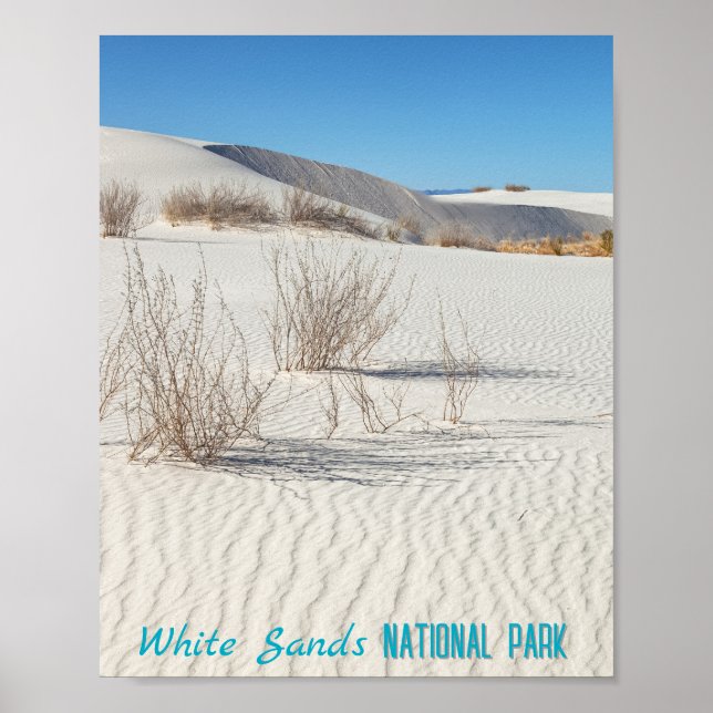 White Sands National Park  Poster (Front)