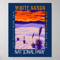 White Sands National Park Vintage Distressed