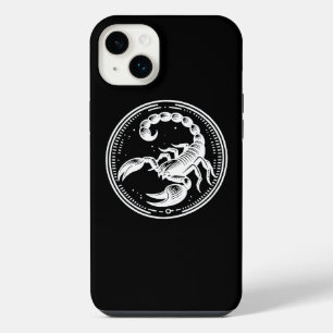 White Scorpion Astrology Zodiac Sign Scorpio iPhone 14 Plus Case