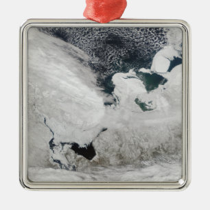 White Sea, Russia Metal Tree Decoration
