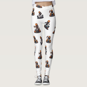 ⚪ WHITE SET – Kid’s Leggings