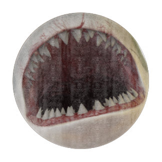 White shark  cutting board