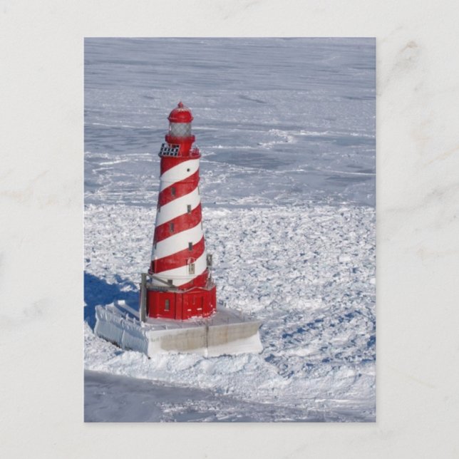 White Shoal Lighthouse Postcard (Front)