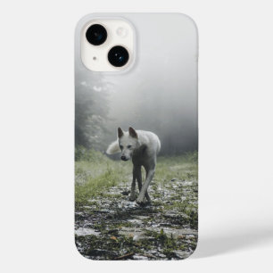 White Siberian Husky iPhone 14 Case