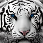 White Siberian Tiger Jigsaw Puzzle<br><div class="desc">Introducing a captivating Face of a White Tiger Jigsaw Puzzle - a mesmerising challenge for puzzle enthusiasts of all levels! This 1014-piece puzzle features a stunning close-up image of a majestic white tiger,  perfectly capturing its intense gaze and striking features.</div>
