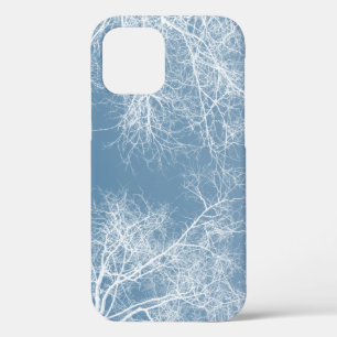 White silhouetted trees Case-Mate iPhone case