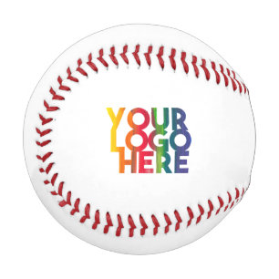 White Simple Business Logo Baseball