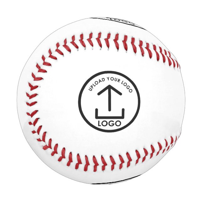 White Simple Modern Professional Business Logo Baseball (Front Left)