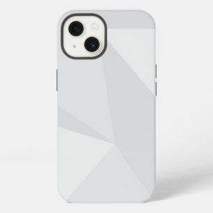 White, simple, modern, urban, cool, trendy pattern iPhone 13 case