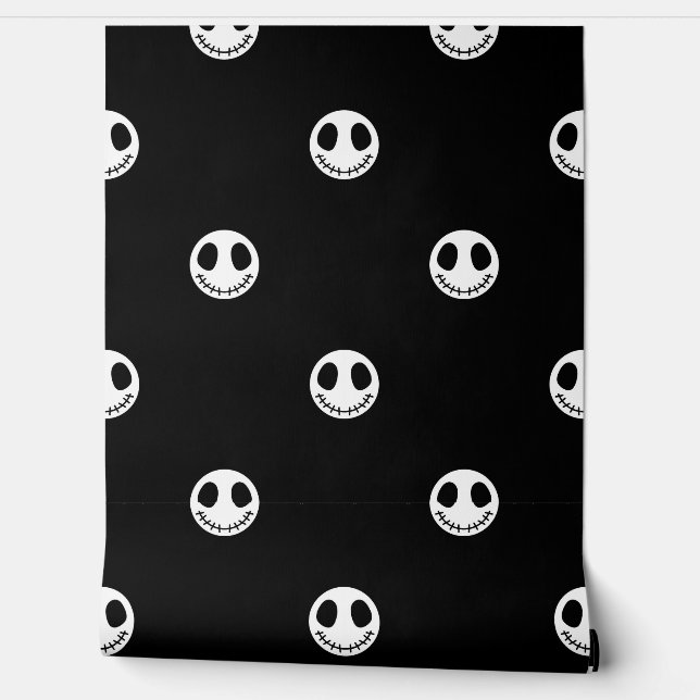 white skull wallpaper (Unrolling)