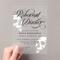 White Skulls Goth Wedding Rehearsal Dinner