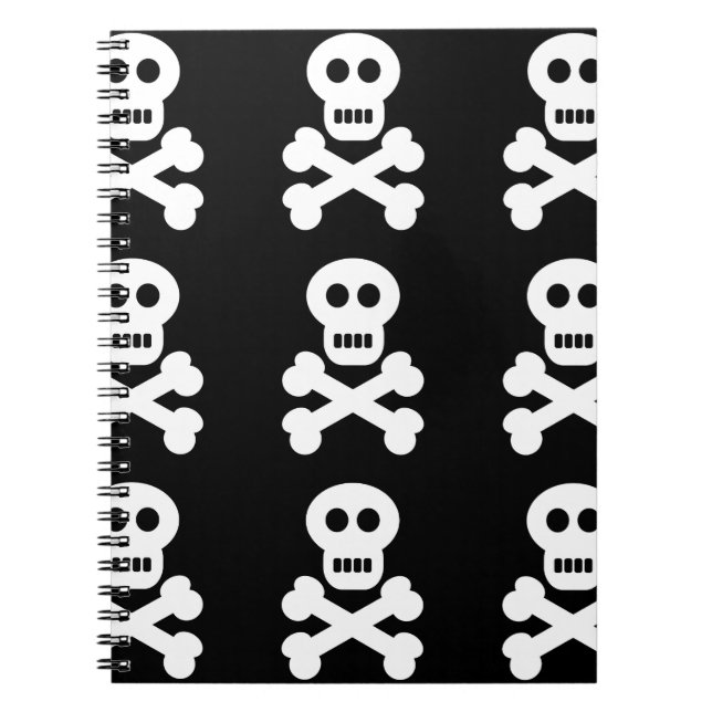 White Skulls Notebook (Front)