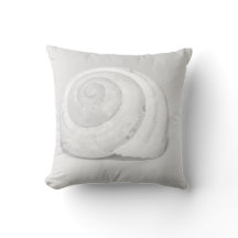 White Snail Shell Minimalist Nature Photography