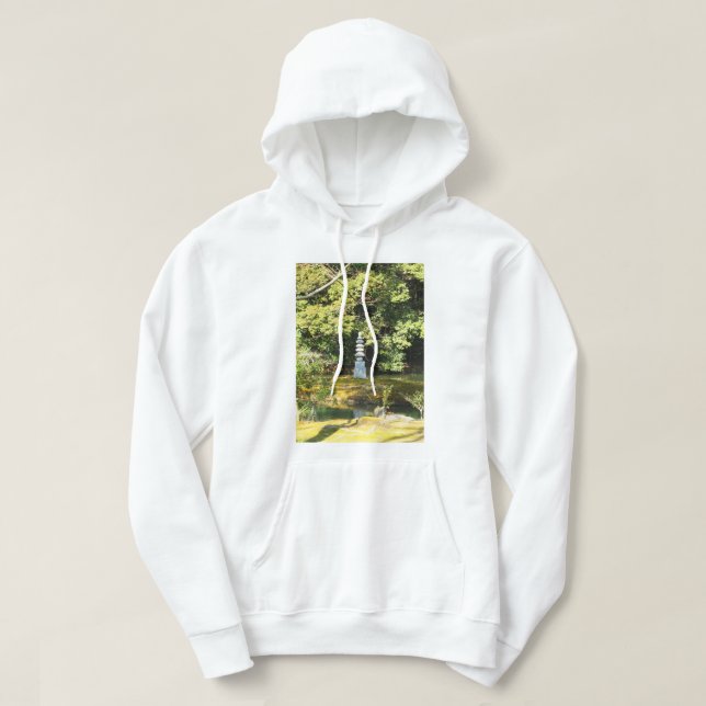 White Snake Pagoda / Hakuja No Tsuka Hoodie (Design Front)