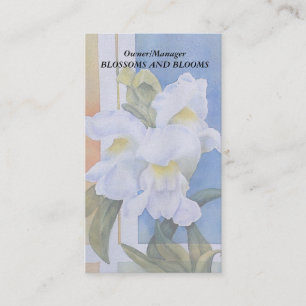 WHITE SNAP DRAGONS CUSTOMIZABLE BUSINESS CARDS