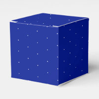 White snow snowflakes tiny small dots cobalt blue
