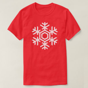 White Snowflake T-Shirt