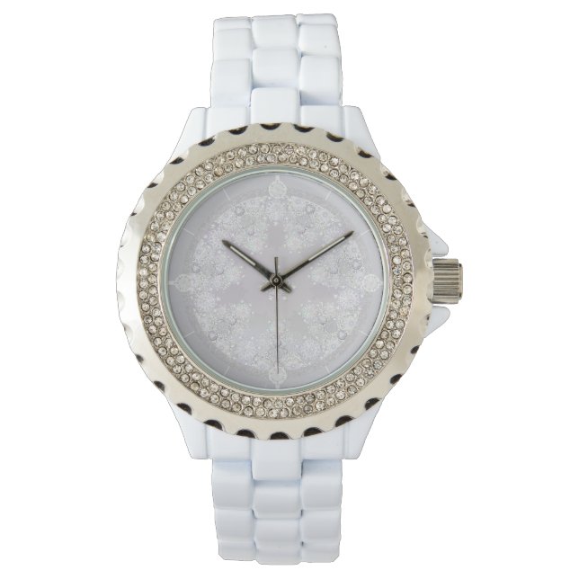 White Snowflake Watch (Front)