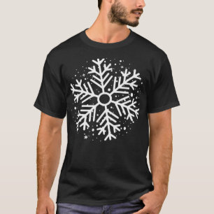 White Snowflakes Merry Christmas Costume T-Shirt