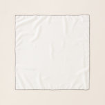White Solid Colour Scarf<br><div class="desc">White solid colour</div>