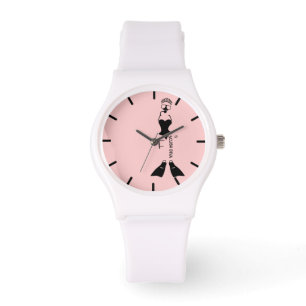 White Space Scuba Diva Watch