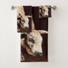 White Speckled Bucking Bull Western Rodeo Art