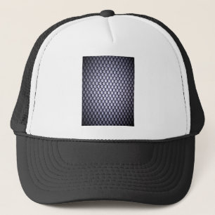 White spheres trucker hat