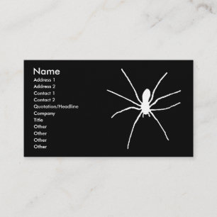 White Spider Business Card