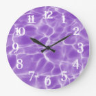 White Splash Numbers Purple Swimming Pool