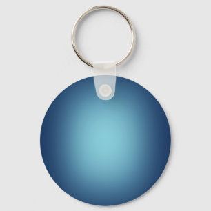White spotlight on blue key ring