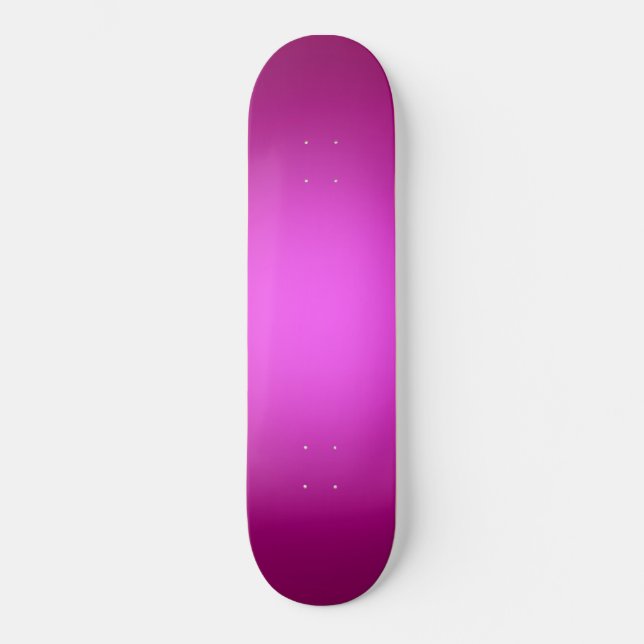 White spotlight on pink skateboard (Front)