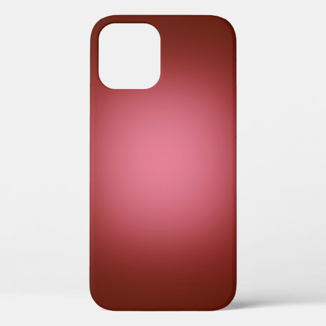 White spotlight on red Case-Mate iPhone case (Back)