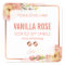White Spring Flower Arrangements Product Labels