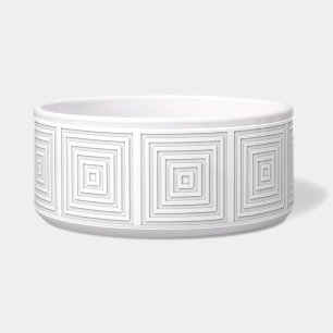 White Square Geometric