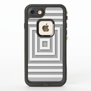 White Square Geometric