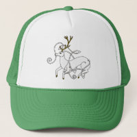 White Stag hat