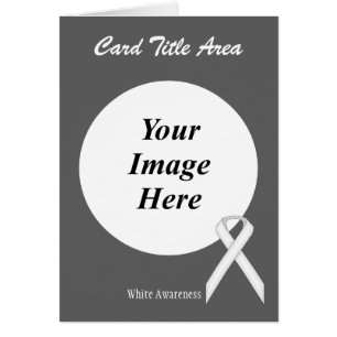 White Standard Ribbon Template by Kenneth Yoncich