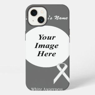 White Standard Ribbon Tmpl by Kenneth Yoncich iPhone 13 Case