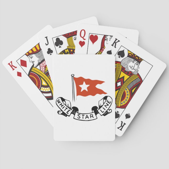 White Star Line Logo Playing Cards (Back)