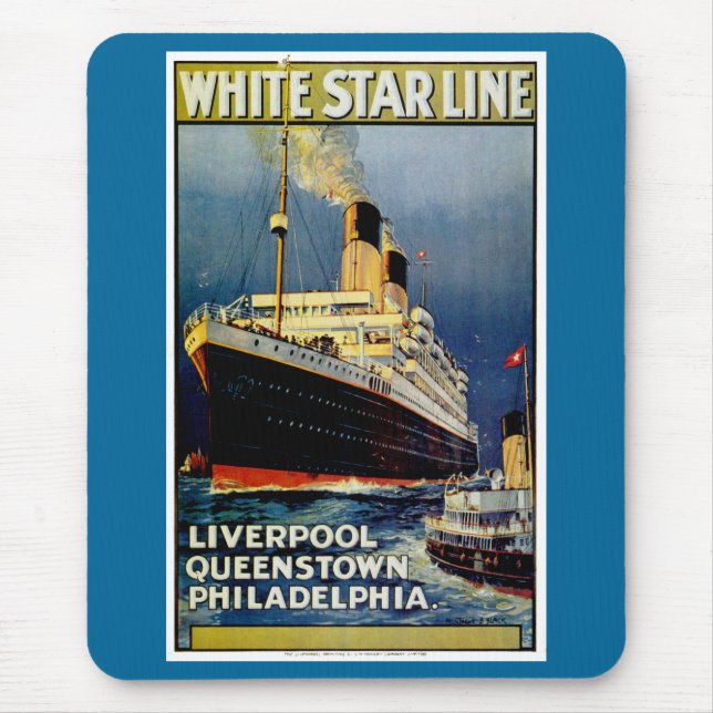 White Star Line Mouse Pad (Front)