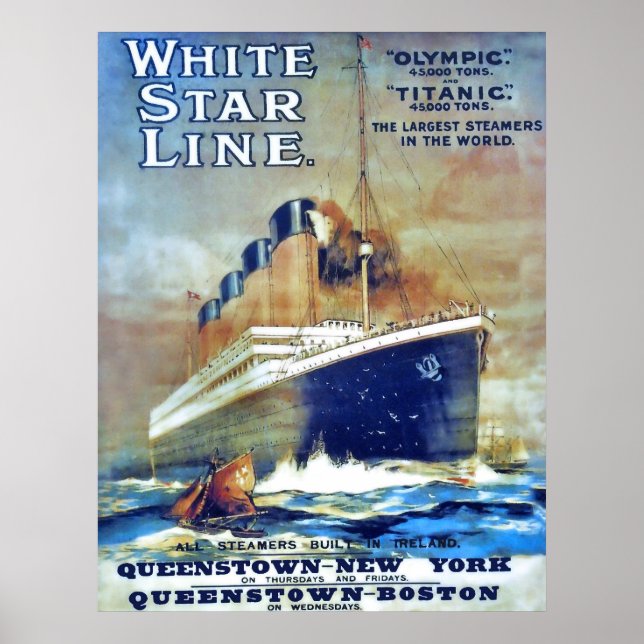 White Star Line Poster (Front)
