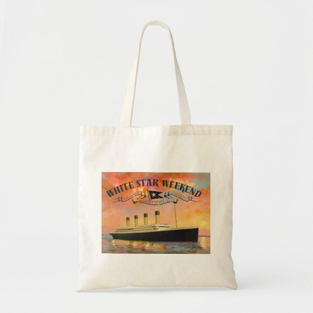 White Star Weekend Large Commemorative Tote (Front)
