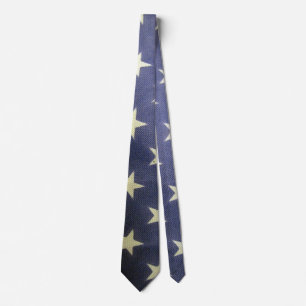 White Stars Necktie