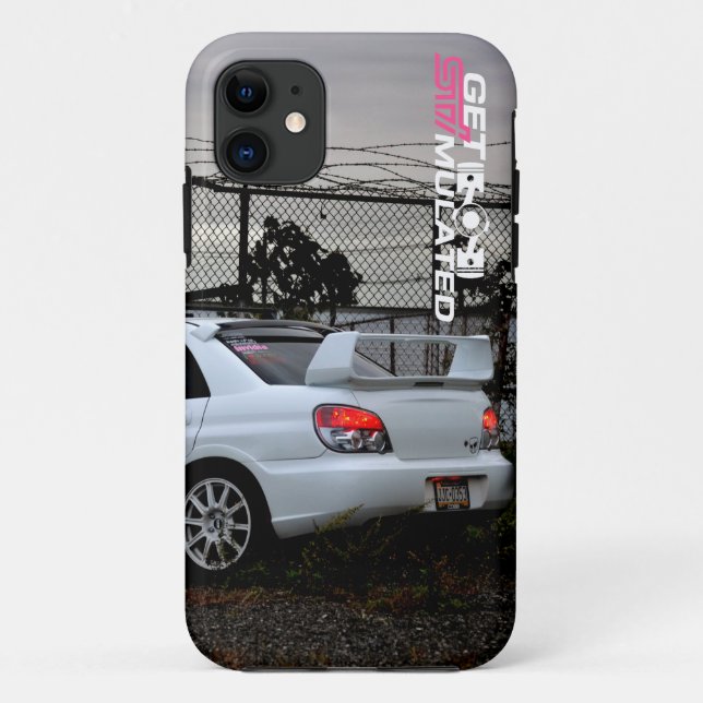 White STi Iphone 5 case (Back)