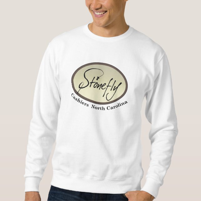 White Stonefly Colour Logo Sweatshsirt for Men Sweatshirt (Front)