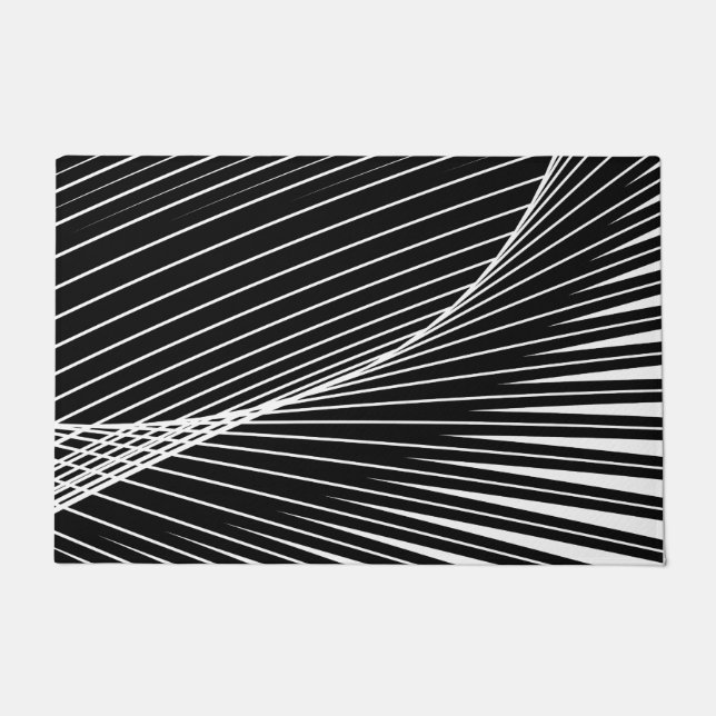 White Strings Doormat (Front)